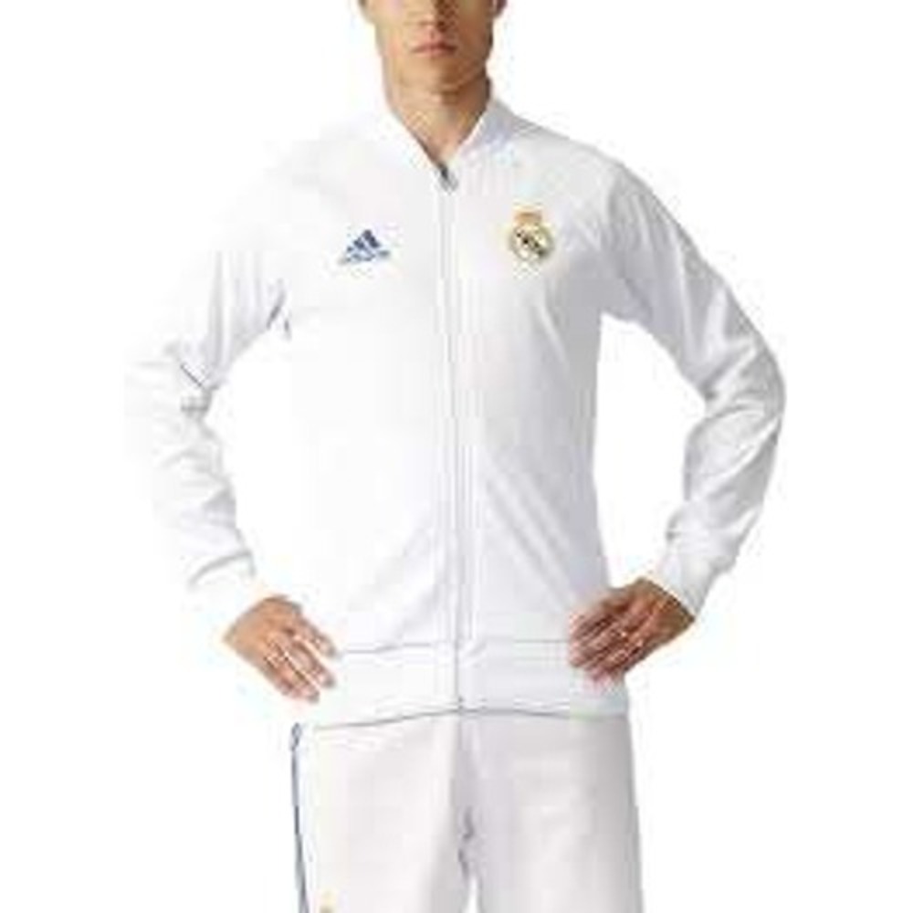 Adidas Real Madrid Anthem Jacket Mens 2XL Track Soccer Pre Match Football NEW